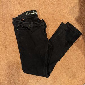 Vintage The Nic by Juicy Couture Ultra Low Rise Black Skinny Jeans Waist 29